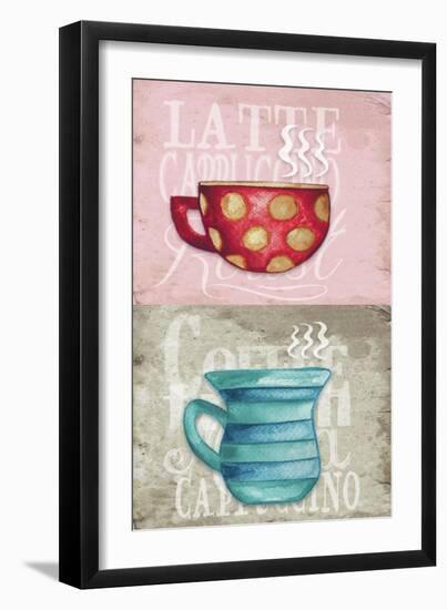 Coffee Panel-Elizabeth Medley-Framed Art Print