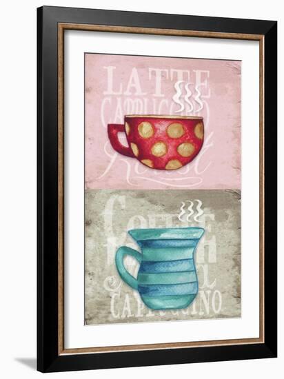 Coffee Panel-Elizabeth Medley-Framed Art Print