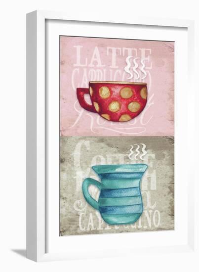 Coffee Panel-Elizabeth Medley-Framed Art Print