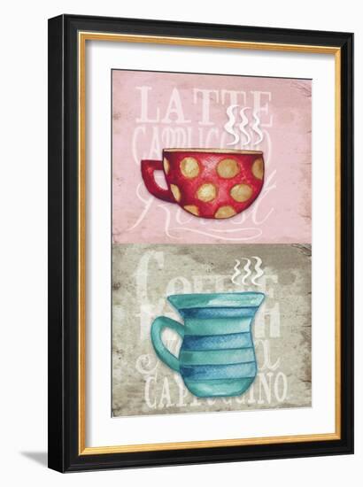 Coffee Panel-Elizabeth Medley-Framed Art Print