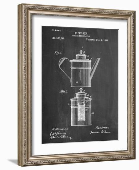 Coffee Percolator Patent-null-Framed Art Print