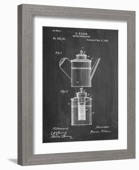 Coffee Percolator Patent-null-Framed Art Print