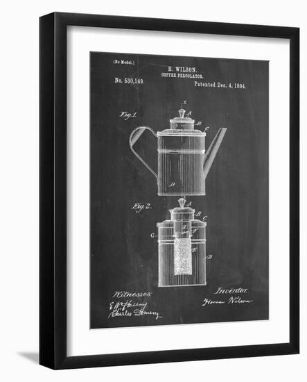 Coffee Percolator Patent-null-Framed Art Print