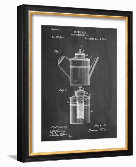 Coffee Percolator Patent-null-Framed Art Print