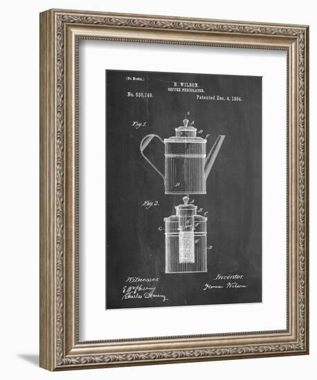 Coffee Percolator Patent-null-Framed Art Print