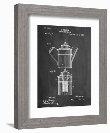 Coffee Percolator Patent-null-Framed Art Print