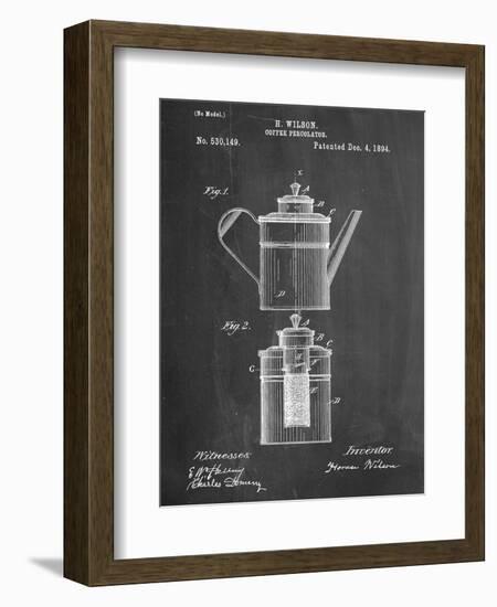 Coffee Percolator Patent-null-Framed Art Print