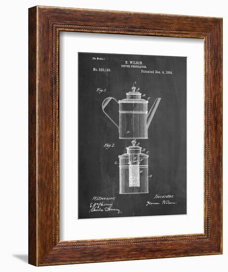 Coffee Percolator Patent-null-Framed Art Print