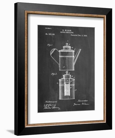 Coffee Percolator Patent--Framed Art Print