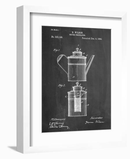 Coffee Percolator Patent-null-Framed Art Print