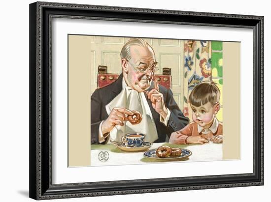 Coffee Perks You Up-Joseph Christian Leyendecker-Framed Art Print