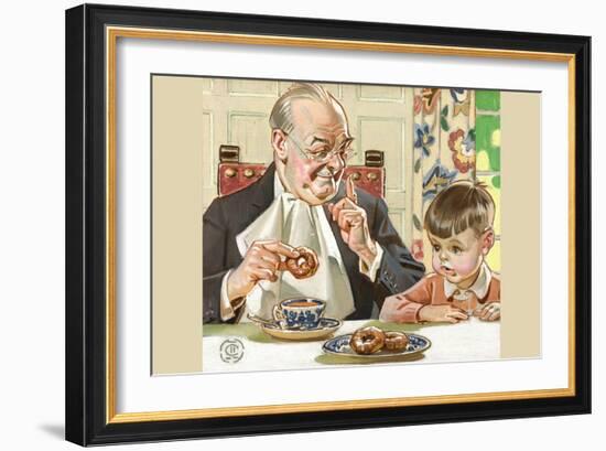 Coffee Perks You Up-Joseph Christian Leyendecker-Framed Art Print