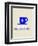 Coffee Poster Blue-NaxArt-Framed Art Print