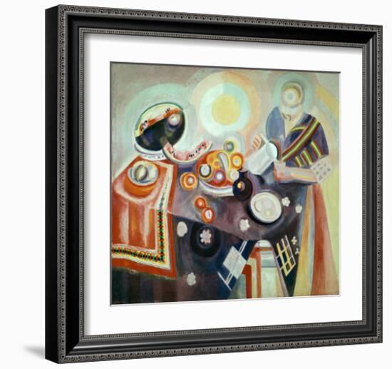 Coffee Pot or Portugeuse Still Life, 1916-Robert Delaunay-Framed Giclee Print