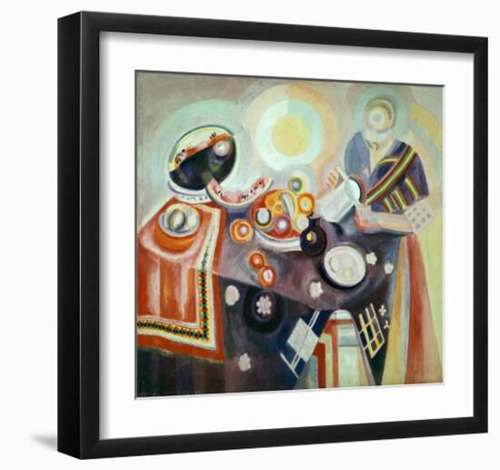 Coffee Pot or Portugeuse Still Life, 1916-Robert Delaunay-Framed Giclee Print