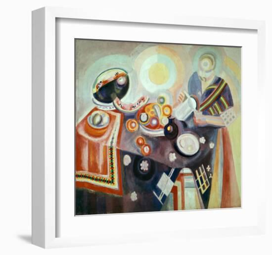 Coffee Pot or Portugeuse Still Life, 1916-Robert Delaunay-Framed Giclee Print