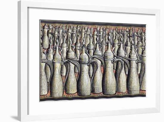 Coffee pots, 2008-PJ Crook-Framed Giclee Print