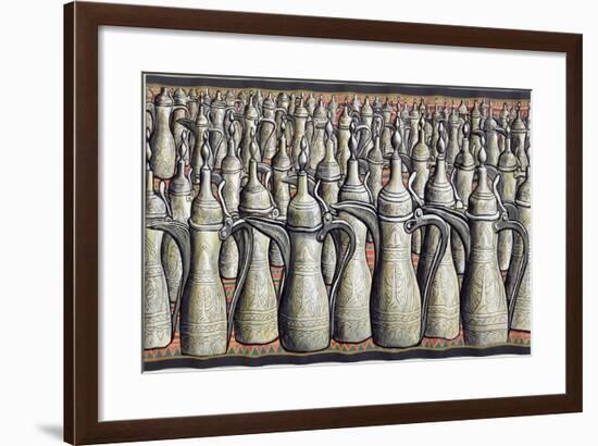 Coffee pots, 2008-PJ Crook-Framed Giclee Print