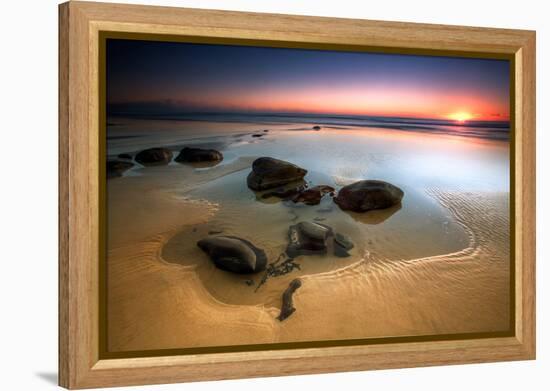 Coffee Rocks-Mel Brackstone-Framed Premier Image Canvas