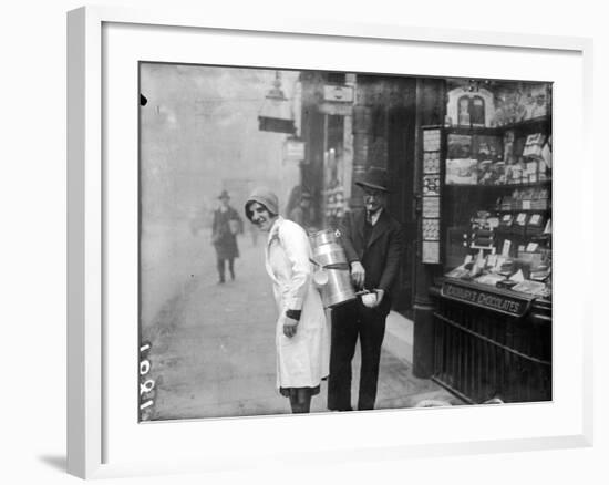 Coffee Seller 1930S-null-Framed Photographic Print