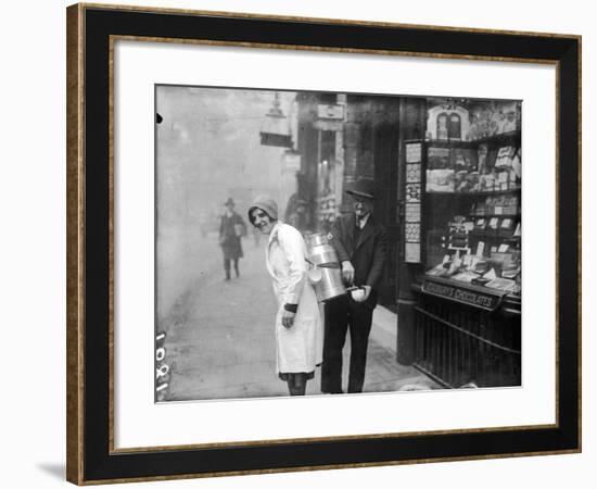 Coffee Seller 1930S-null-Framed Photographic Print