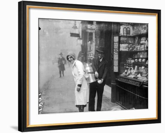 Coffee Seller 1930S-null-Framed Photographic Print