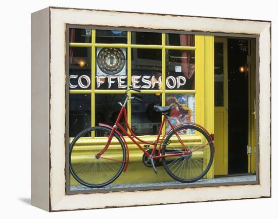 Coffee Shop, Amsterdam, Netherlands-Peter Adams-Framed Premier Image Canvas