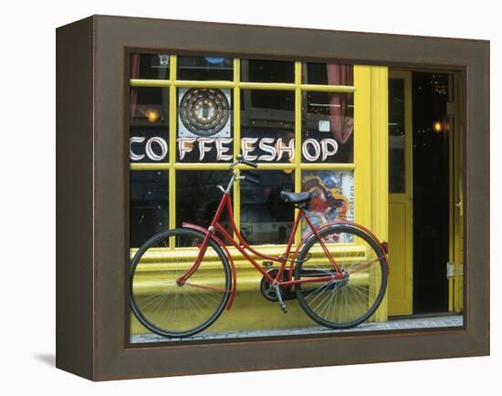 Coffee Shop, Amsterdam, Netherlands-Peter Adams-Framed Premier Image Canvas