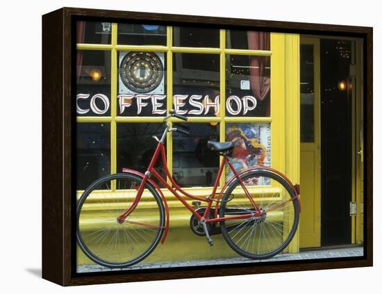 Coffee Shop, Amsterdam, Netherlands-Peter Adams-Framed Premier Image Canvas