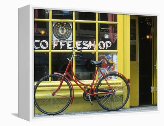 Coffee Shop, Amsterdam, Netherlands-Peter Adams-Framed Premier Image Canvas