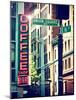 Coffee Shop Bar Sign, Union Square, Manhattan, New York, United States-Philippe Hugonnard-Mounted Photographic Print