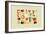 Coffee Shop Icons-cienpies-Framed Art Print