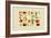 Coffee Shop Icons-cienpies-Framed Art Print