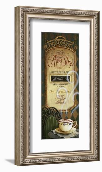 Coffee Shop Menu-Lisa Audit-Framed Giclee Print
