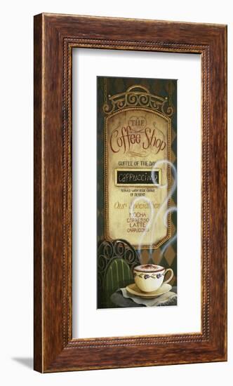 Coffee Shop Menu-Lisa Audit-Framed Giclee Print