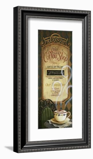 Coffee Shop Menu-Lisa Audit-Framed Giclee Print