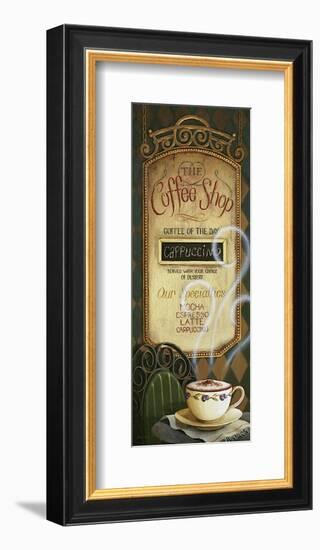 Coffee Shop Menu-Lisa Audit-Framed Giclee Print