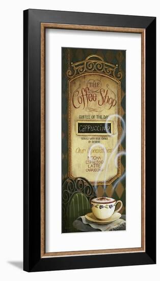 Coffee Shop Menu-Lisa Audit-Framed Giclee Print