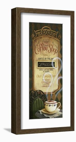 Coffee Shop Menu-Lisa Audit-Framed Giclee Print