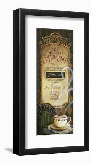 Coffee Shop menu-Lisa Audit-Framed Art Print