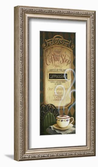 Coffee Shop menu-Lisa Audit-Framed Art Print