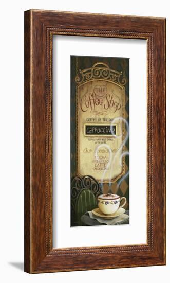 Coffee Shop menu-Lisa Audit-Framed Art Print