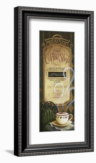 Coffee Shop menu-Lisa Audit-Framed Art Print