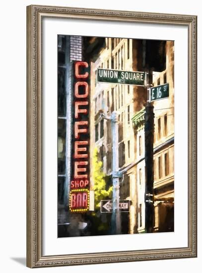 Coffee Shop-Philippe Hugonnard-Framed Giclee Print