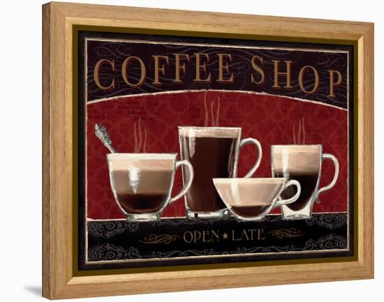 Coffee Shop-Marco Fabiano-Framed Stretched Canvas