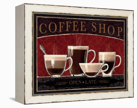 Coffee Shop-Marco Fabiano-Framed Stretched Canvas