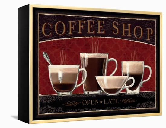 Coffee Shop-Marco Fabiano-Framed Stretched Canvas