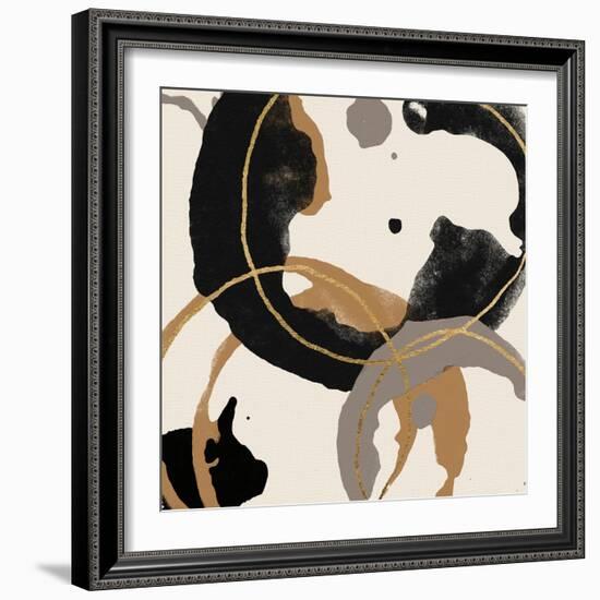 Coffee Stained II-Alonzo Saunders-Framed Art Print