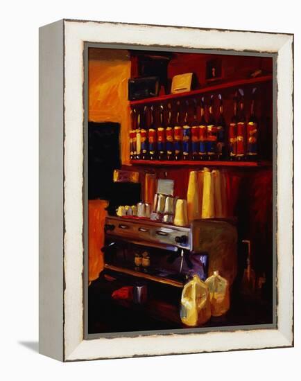 Coffee Station-Pam Ingalls-Framed Premier Image Canvas