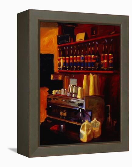 Coffee Station-Pam Ingalls-Framed Premier Image Canvas